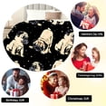 thumbnail image 5 of Cute Pug Blanket Gifts for Women Mom Adults Soft Puppy Dog Plush Blanket for Bedroom Living Room Sofa Couch 80"X60", 5 of 7