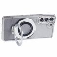 thumbnail image 4 of Gift compatible Samsung Galaxy S22 5G TPU Case Ring Kickstand Shiny Rhinestone Phone Cover, 4 of 5