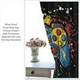 thumbnail image 5 of Gamer Curtains for Teen Boys Video Game Gamepad Window Curtains Cartoon Play Gaming Print Window Treatments for Kids Bedroom Living Room, （W21xL63 Inch） x2 Panels, 5 of 6