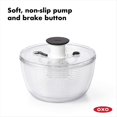 thumbnail image 3 of Good Grips Glass Salad Spinner, Large/6.22 Quart, Clear, 3 of 5