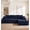 Button-Tufted Design Blue, variant on Hobestluk 96" Modular Sectional Sofa Cloud Sofa with Oversized Chaise L Shaped Couch Boneless Sectional Couch Memory Foam Couch for Living Room Apartment (Corduroy Grey, 96" Right Facing Chaise)
