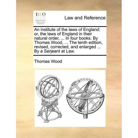 An institute of the laws of England (Paperback)