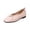 Pink, variant on Willtoo Women Cute Ballet Flats with Bowtie Square Toe Comfortable Slip On Casual Office Work Flats Lightweight Fashion Dress Shoes