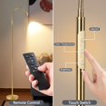 thumbnail image 4 of Lámpara de pie AUZONIMICS, 183 cm, flexible, cuello de cisne, regulable, 4 of 8