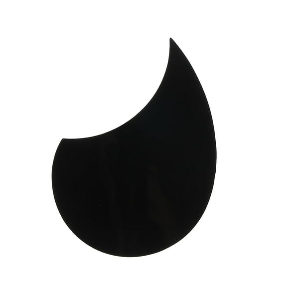 Uxcell Acoustic Guitar Pickguard Fit 36" Self Adhesive Right Handed Electric Guitar Parts Water Drop Black