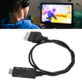 thumbnail image 4 of Adaptateur Convertisseur Audio Vidéo, 1080P pour Câble d'Interface Multimédia Haute Résolution Multifonction pour Projecteurs pour Moniteurs, 4 of 8