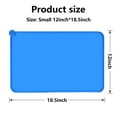thumbnail image 4 of Dog Food Dog Food Mat, Silicone Dog Cat Bowl Mat, Non Slip Waterproof Pet Feeding Mat FDA Grade Food Container Placemat for Small AnimalsFDA Grade Food Container Placemat for Small Animals, 4 of 8