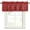Red, variant on Yellow Classic Kitchen Valances for Windows, Boho Vintage Western Rustic Bathroom Window Valances 42x12 Inch Rod Pocket Window Treatments Valance Curtains for Living Room Bedroom Decor