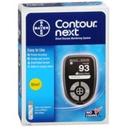 Angle View: Bayer Contour Next Blood Glucose Monitoring System