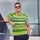 thumbnail image 4 of Fotbe St. Patrick's day in green colors Camiseta Polo de Golf para Hombre con Estampado – Camisa Deportiva Transpirable con Cuello Abotonado-XX-Large, 4 of 6