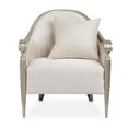 thumbnail image 3 of Michael Amini London Place Accent Chair - Porcelain/Platinum, 3 of 14