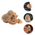 thumbnail image 4 of EeaseCA 1 Set Wooden Guitar Pick Box Guitar Pick Organization Box with Plectrums, 4 of 7