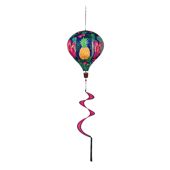 Welcome Summer Burlap Balloon Spinner