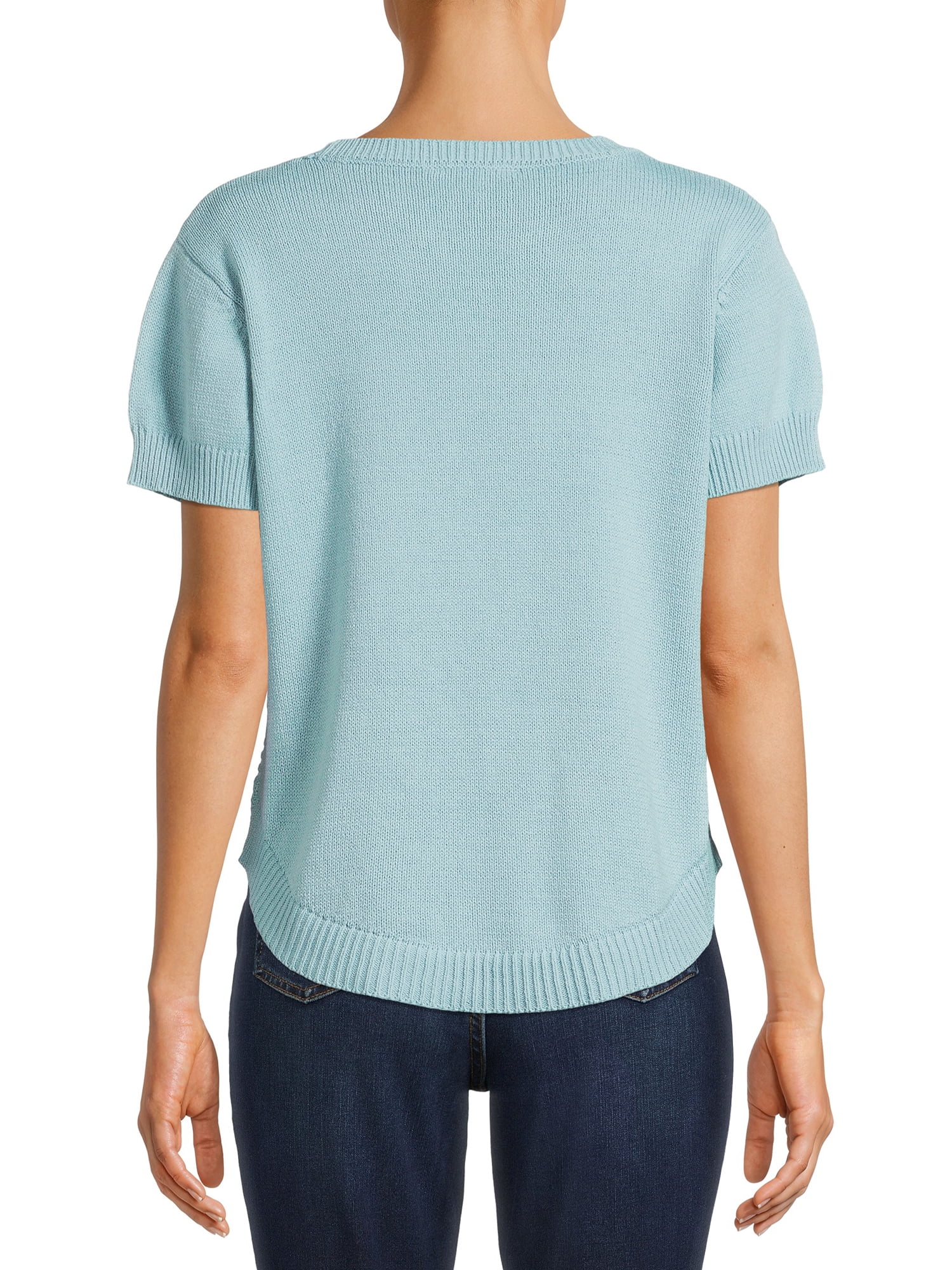 Short Sleeve Sweater - Walmart 