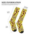 thumbnail image 4 of Rateoe Chicken Cartoon Compression Socks for Women and Men 20-30mmHg-Circulation Support Socks Knee High Nurse Pregnant Running Medical and Travel Athletic, 4 of 7