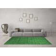 thumbnail image 3 of Ahgly Company Indoor Round Abstract Emerald Green Contemporary Area Rugs, 3' Round, 3 of 4