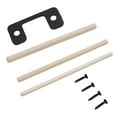 thumbnail image 2 of Large Hole Strike Plate Adjustable Strike Plate Exterior Door Lock Strike Plate, 2 of 9