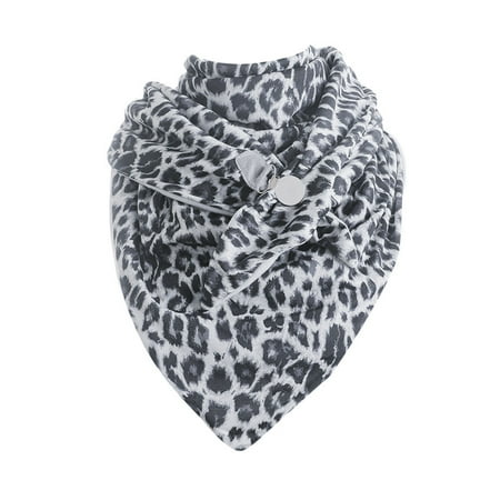 

Scarves Casual Button Warm Printing Wrap Bib Fashion Shawls Women Winter Soft Scarf Acrylic Shawls And Wraps