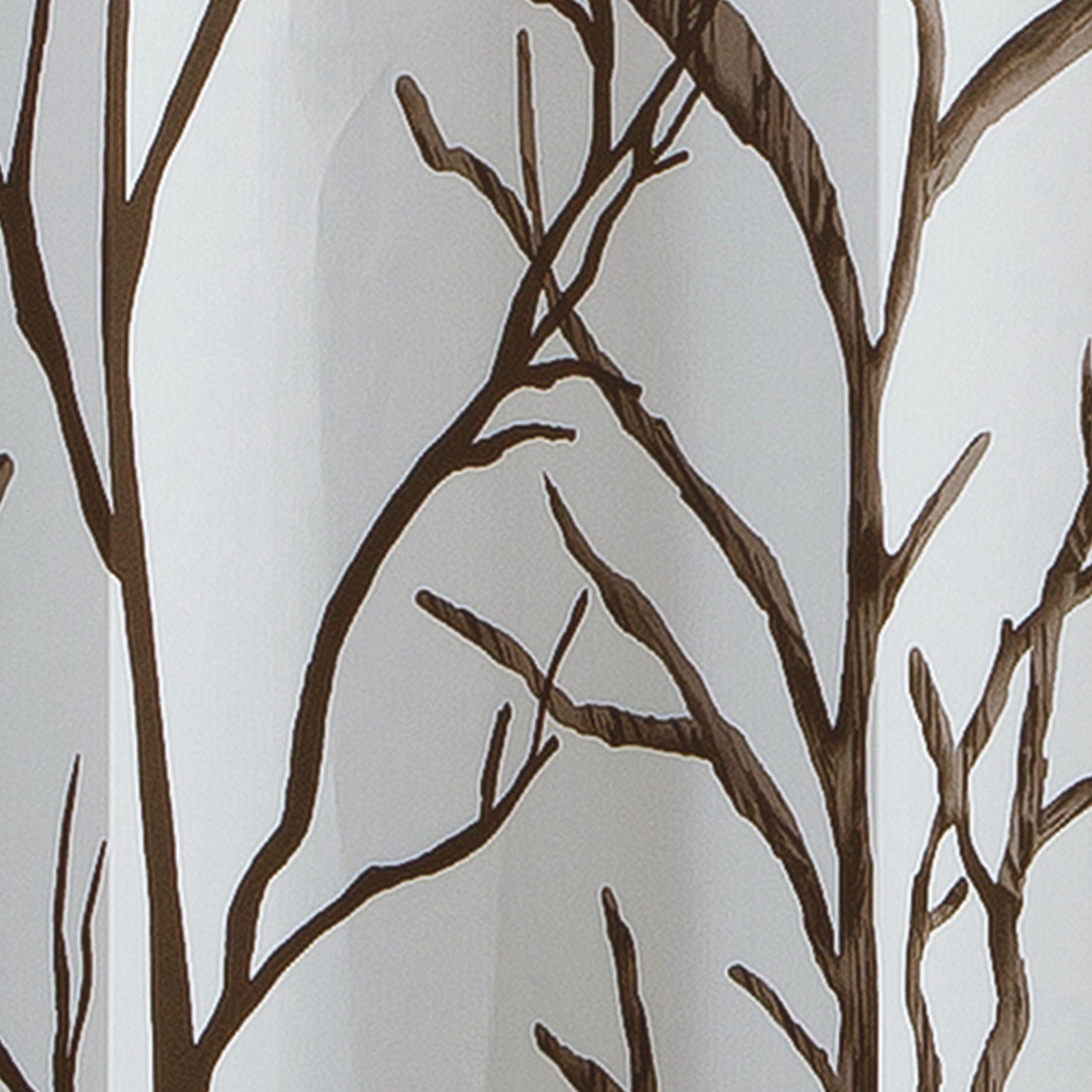 VCNY Home Kingdom Beige Branch Grommet Blackout Curtain, 40" x 84"