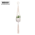 thumbnail image 3 of Bearachild Cestas colgantes 100 hechas a mano, soporte para plantas, macramé, colgador de plantas, maceta para colgar en la pared interior, soporte para Jardín y Patio No.01 Bearachild HA001777-01, 3 of 6