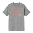 thumbnail image 5 of Scooby-Doo Keep On Snackin' Men's Heather Gray Crew Neck Short Sleeve Tee-Small, 5 of 7