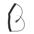 thumbnail image 1 of DIY 2 pines 4 líneas Micrófono de mano Cable de resorte Altavoz de alambre para Baofeng UV5R para Kenwood Linton TK370 YTY AweSitey TX0693-00, 1 of 2