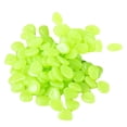 thumbnail image 1 of 100 Piezas Guijarros Reutilizables Que Brillan en para Paisajismo Al Aire Libre () Verde, 1 of 3