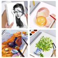 thumbnail image 3 of Cuaderno de bocetos de doble cara, cuaderno de bocetos de , Bloc de bocetos en , papel de dibujo duradero, para dibujar pintura de - 38x26.5CM Los 38x26.5CM Sunnimix Libro de bocetos, 3 of 8