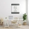 thumbnail image 2 of In This House Movie Quotes Phrase Typography Graphic Art Gallery Wrapped Canvas Print Wall Art, 2 of 7