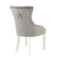 thumbnail image 4 of Chaise Plata Import Champagne en Gris, 4 of 4