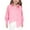 Watermelon Red, variant on Ruyang Girls Smocked Cuff Blouse Top Irregular Hem Button Down Shirts Spring Long Sleeve Lapel Neck Trendy School Shirt
