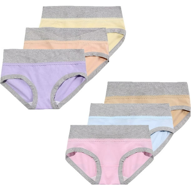 Xmarks Low Waist Maternity Panties for Pregnant 6 Pieces Mother