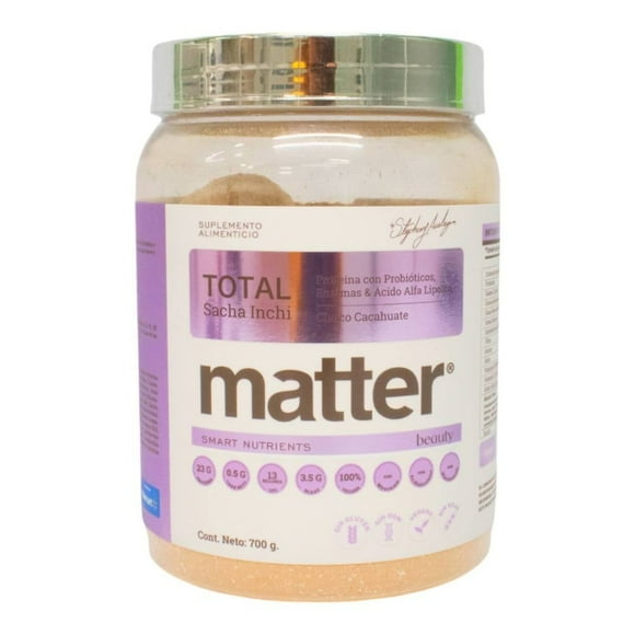 Suplemento alimenticio Matter con Nutrientes Choco Cacahuates 700 Gr