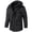 Black-1, variant on Men's Winter Coat Thick Sherpa Fleece Lining Cotton Military Jackets Heavyweight Work Coats with Cargo Pockets Outwear