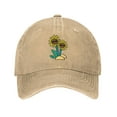 thumbnail image 1 of ZICANCN Adjustable Baseball Cap Women, Cute Sunflower Hats for Men Adult Washed Cotton Denim Baseball Caps Fashion, Natural, 1 of 6