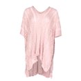thumbnail image 1 of Traje de baño de traje de baño con cuello en mujer Rosado Sunnimix Vestido de playa con cuello en V, 1 of 3