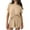 ZA Khaki, variant on Zszcpp Young Adult Outfits Sets Women Shorts Set Linen Short Sleeve Plus Size Relaxed Fit High Waisted Mini Cotton Going Out Outfit Clothing Suits