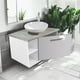 thumbnail image 3 of Gabinete Baño Minimalista Cubierta piedra Beige C/ovalin+mono, 3 of 9