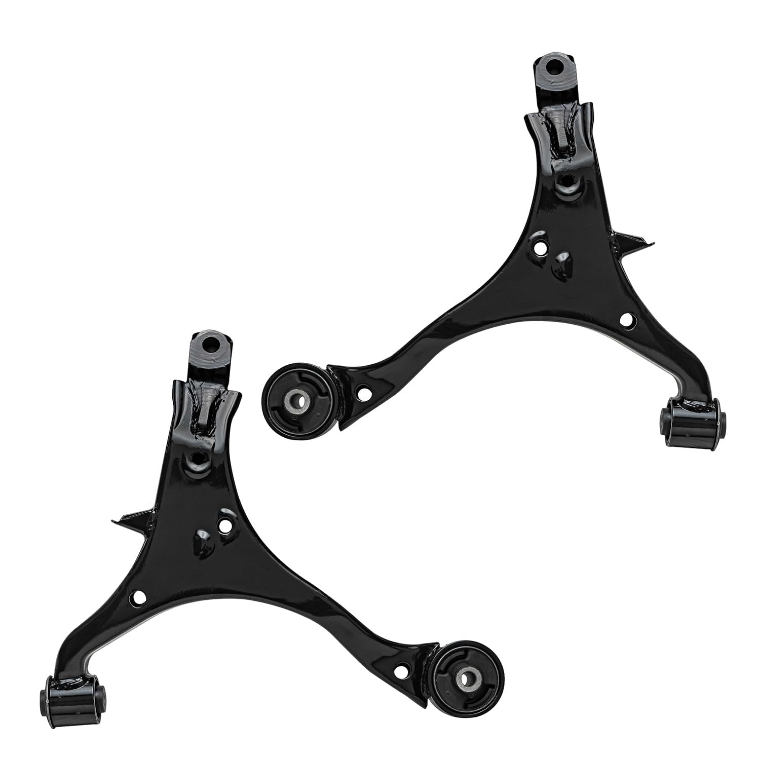 Detroit Axle - Front 4pc Suspension Kit for Honda CR-V 2002 2003 2004 2005 2006, 2 Lower Control Arms 2 Lower Ball Joints Set Replacement