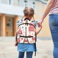 thumbnail image 6 of Eiffel Tower Valentine's Day Cute Adjustable Shoulder Strap Backpack with Large Capacity, Printed Design, Lightweight, 6 of 6