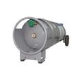 thumbnail image 4 of Flame King Horizontal and Vertical Propane Tank, LP Propane Cylinder with Dolly Cart Wheels, 100 lbs, 4 of 10