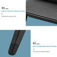 thumbnail image 4 of Bewildely Estante de pantalla portátil resistente al desgaste nuevo estilo brillante apariencia exquisita profesional estante de Almacenamiento y organización del hogar Negro Pequeño Bewildely HA059974-01, 4 of 6