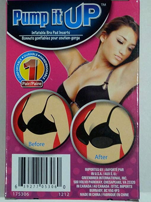Inflatable bra pads Clearance