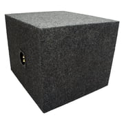 Car Audio Single 8 SPL Bass Subwoofer Labyrinth Vent Sub Box Stereo Enclosure