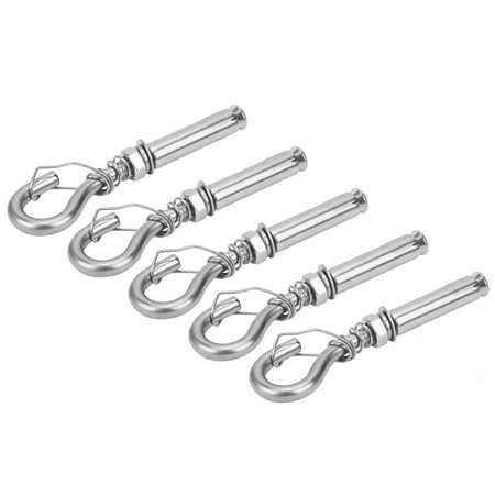 

Expansion Hook 5Pcs Expansion Hook Screw Open Cup 304 Stainless Steel Industrial Supplies M8
