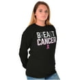 thumbnail image 3 of Breast Cancer Awareness Ribbon Women's Long Sleeve T Shirt Brisco Brands S, 3 of 6