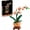 Orchid, variant on Building Block Flower Set, Golden Chrysanthemum, Lucky Bamboo, Plum Blossom & Orchid ,Creative DIY Bouquet Kit, Home Decor Gift for Valentine's Day, Birthday, Holiday