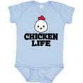 thumbnail image 3 of Inktastic Chicken Life Boys or Girls Baby Bodysuit, 3 of 5