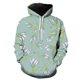 thumbnail image 1 of Sudadera con capucha para hombre, diseño de flor de magnolia, de moda, de gran tamaño, con capucha, estilo hip hop, informal, de primavera, de manga larga, genial., 1 of 6