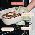 thumbnail image 5 of Beautiful 8”x8” Stoneware Baking Dish, Porcini Taupe by Drew Barrymore, 5 of 8